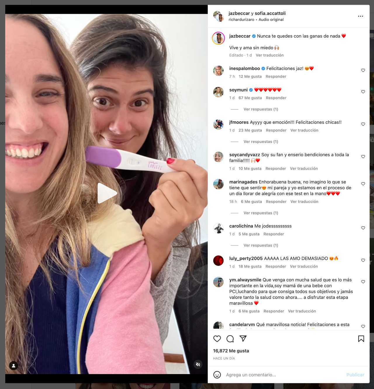 Ex actriz de Rebelde será mamá junto a su novia
