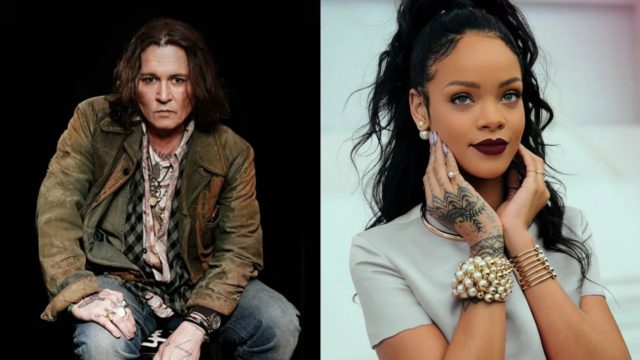 Johnny Depp invitado desfile Rihanna