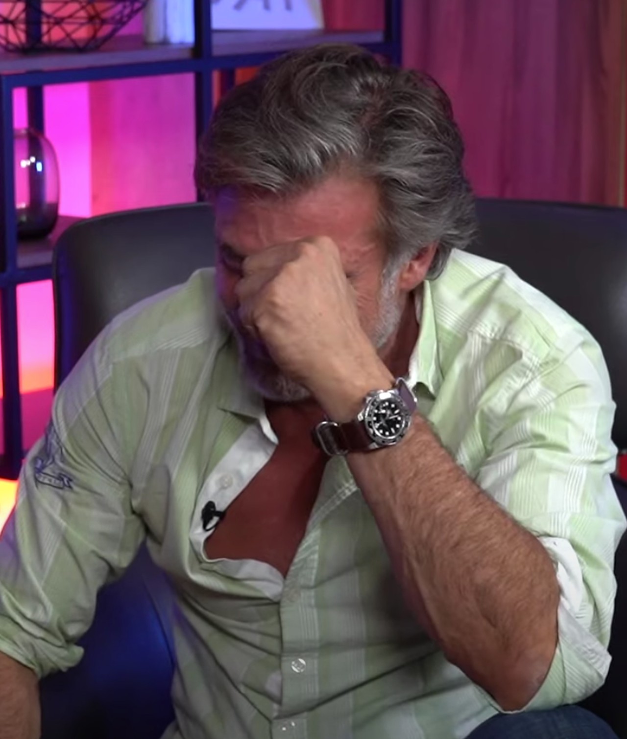 Juan Soler padre fallecido noticia lagrimas entrevista