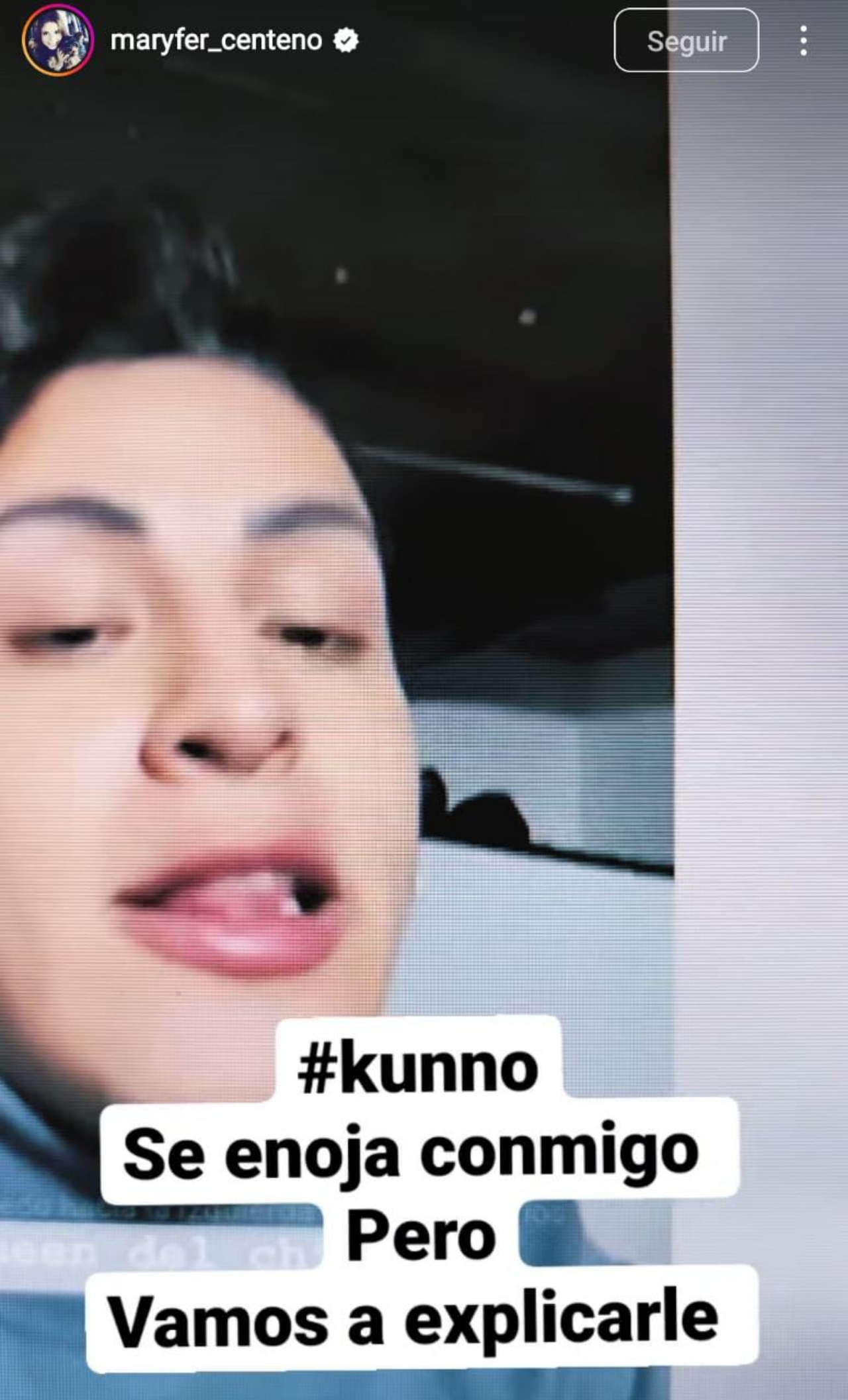 Kunno arremete contra Maryfer Centeno