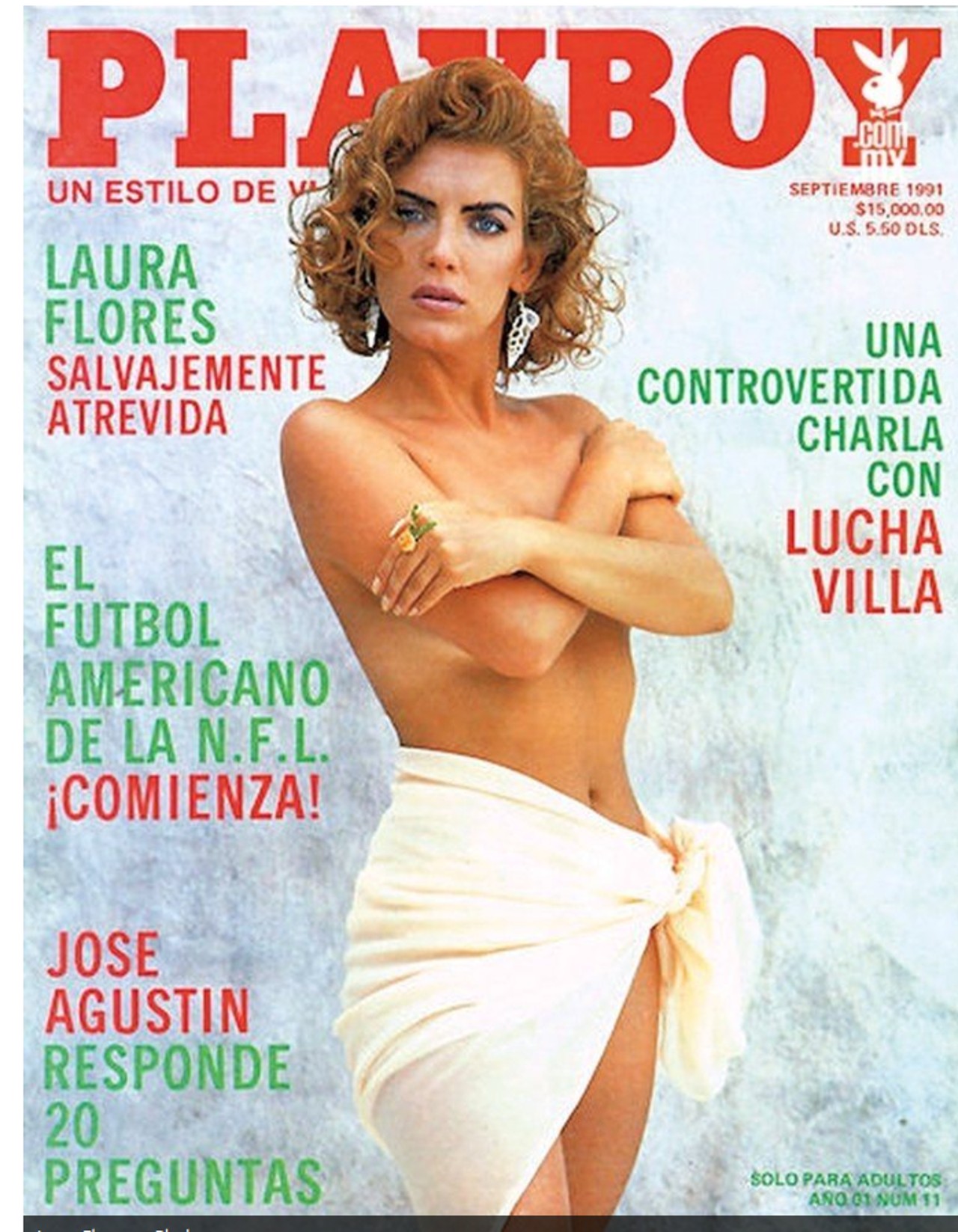 Laura Flores fotos Playboy