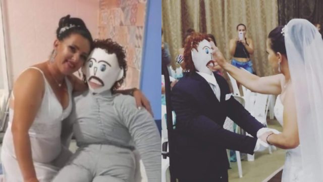 Matrimonio mujer hombre trapo divorcio la engaño