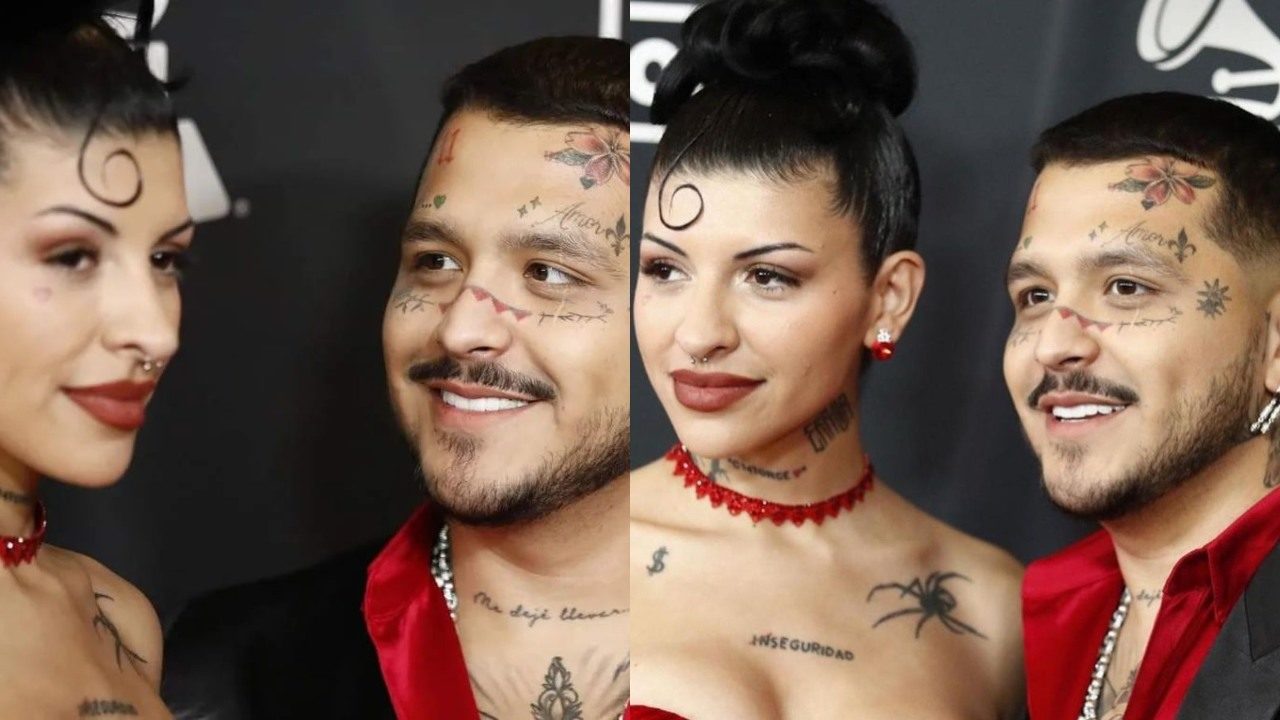 Nodal Cazzu oficializan relacion Latin Grammys