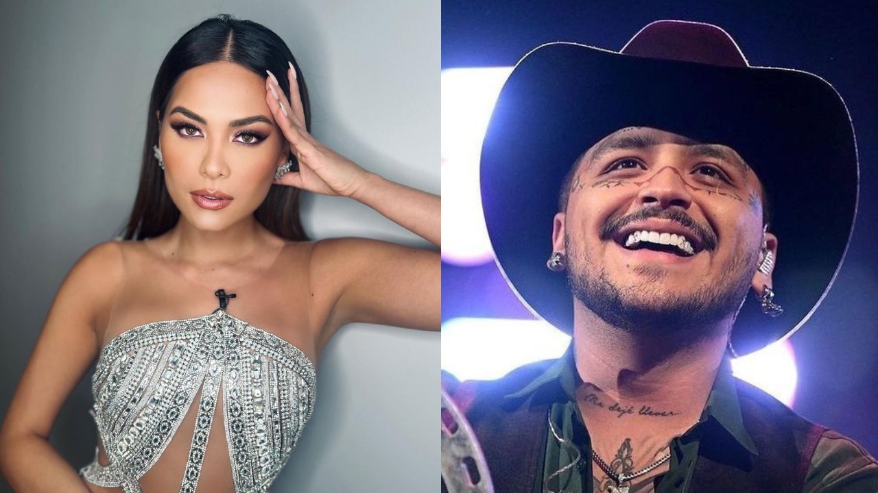 Andrea Meza Nodal foto concierto dicen minion