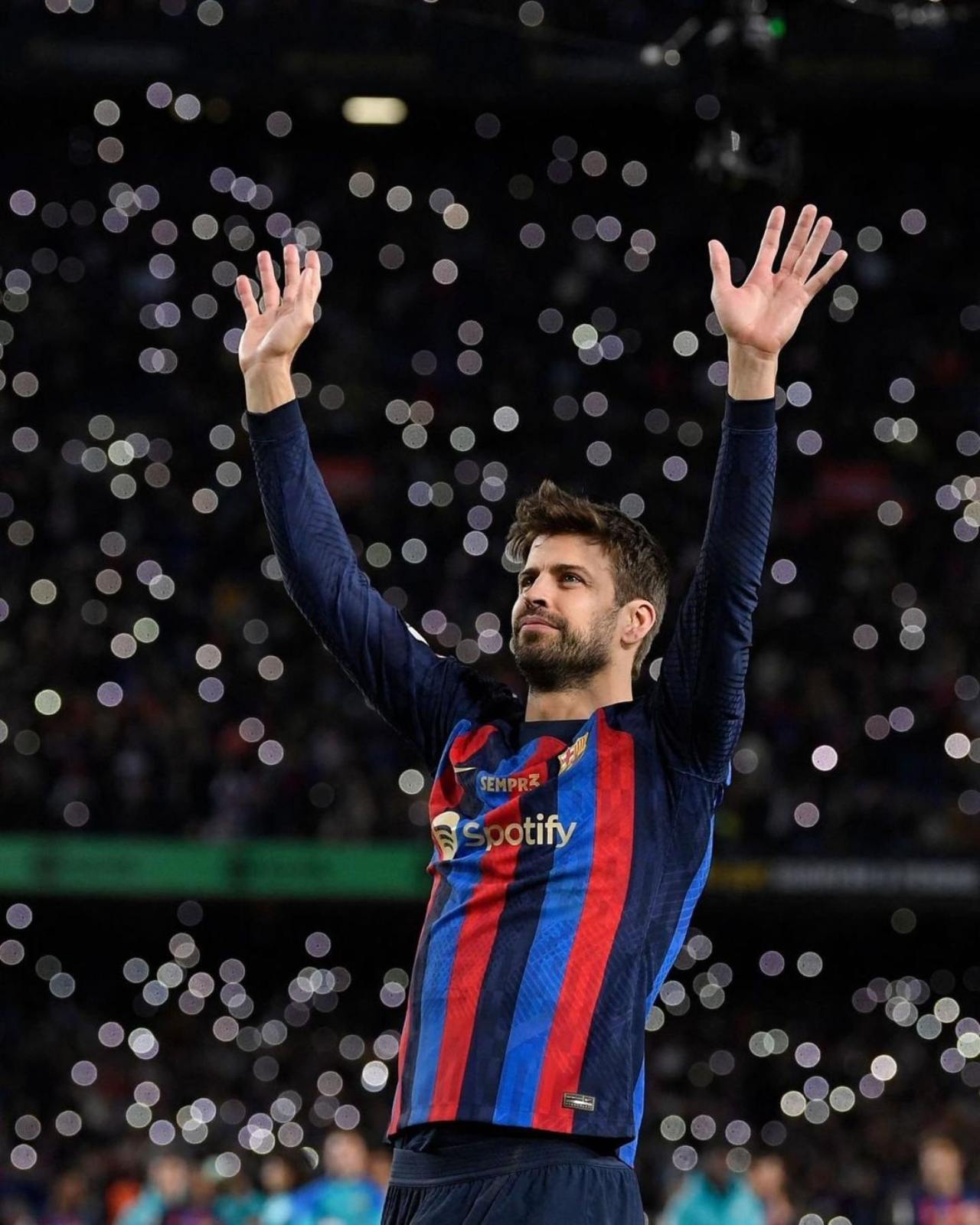 Clara Chia despedida Pique Barcelona estadio