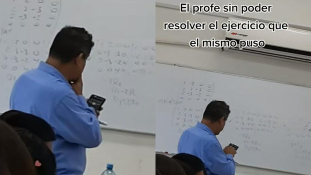 Profesor ejercicio