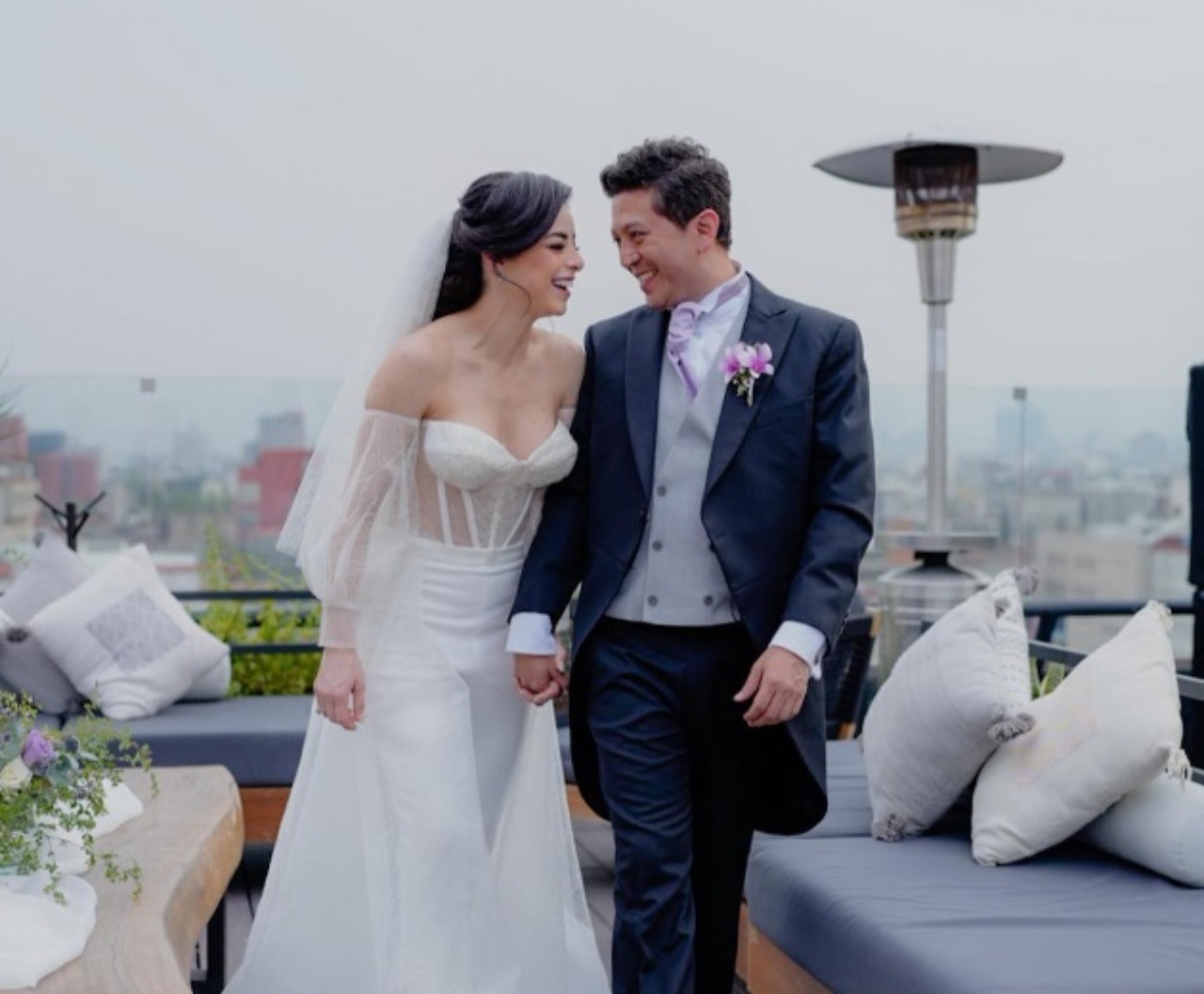 Violeta Isfel boda Raul novio reforma