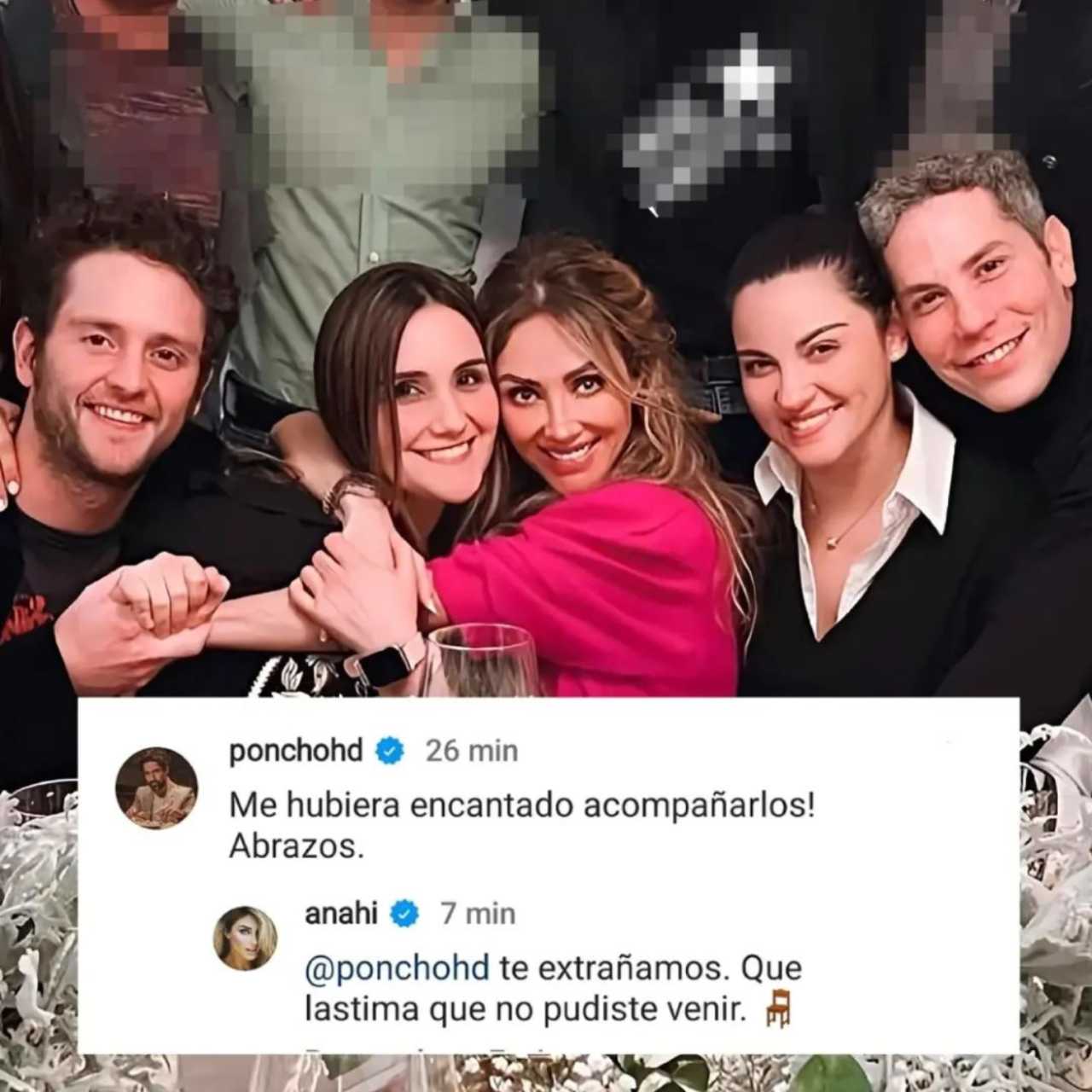 Poncho Herrera el gran ausente en reencuentro de RBD
