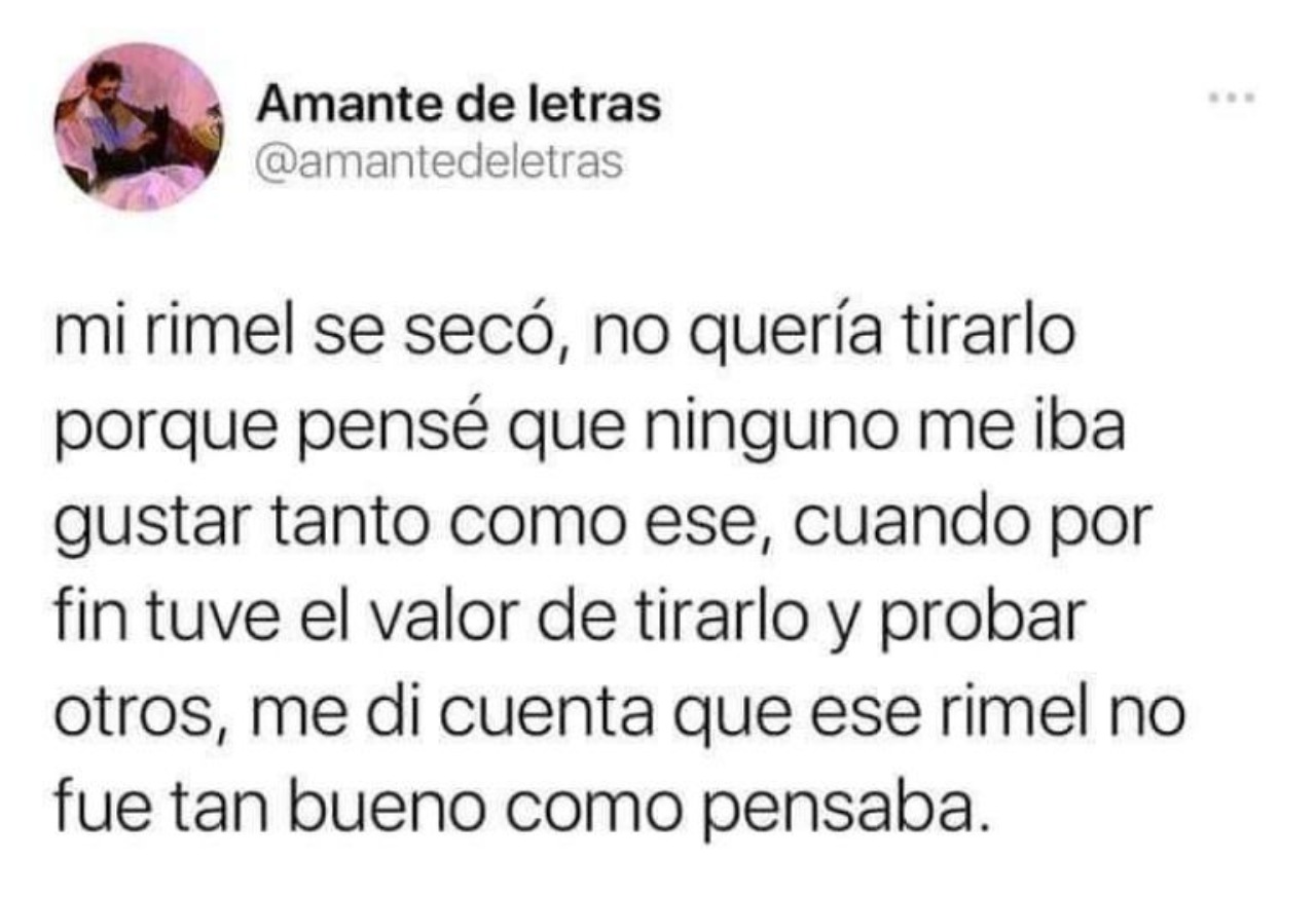Rimel seco meme que significa trend
