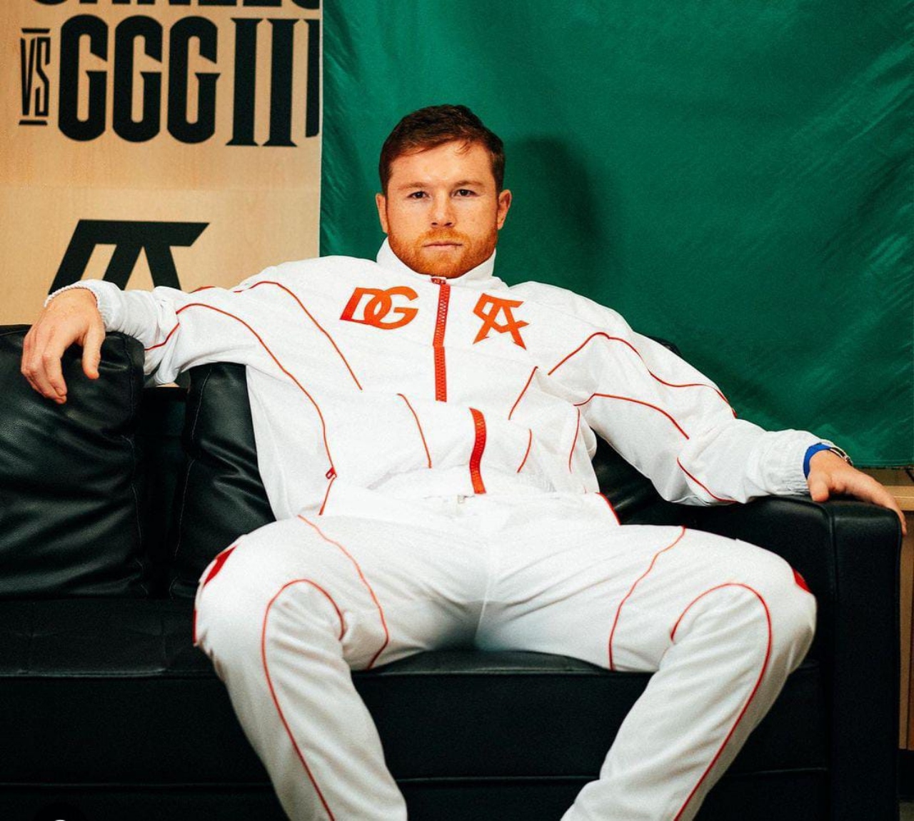 Canelo le canta tiro a Messi