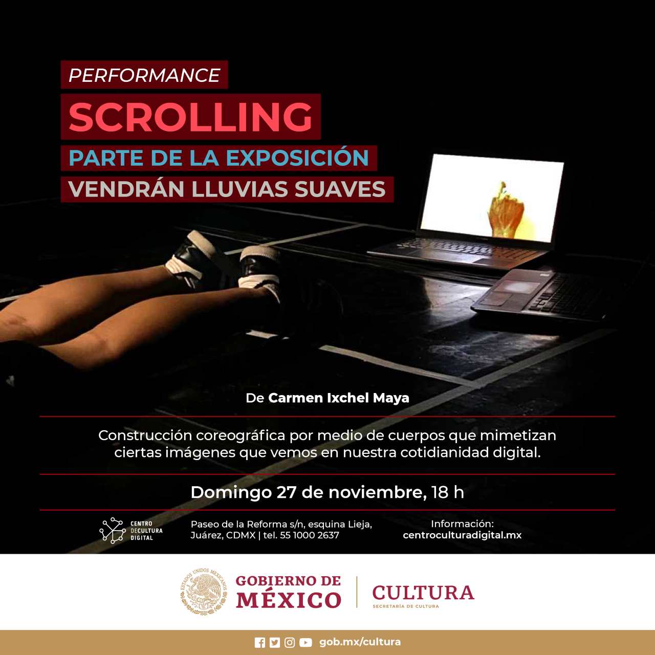 Scrolling, performance de memes llega a la CDMX