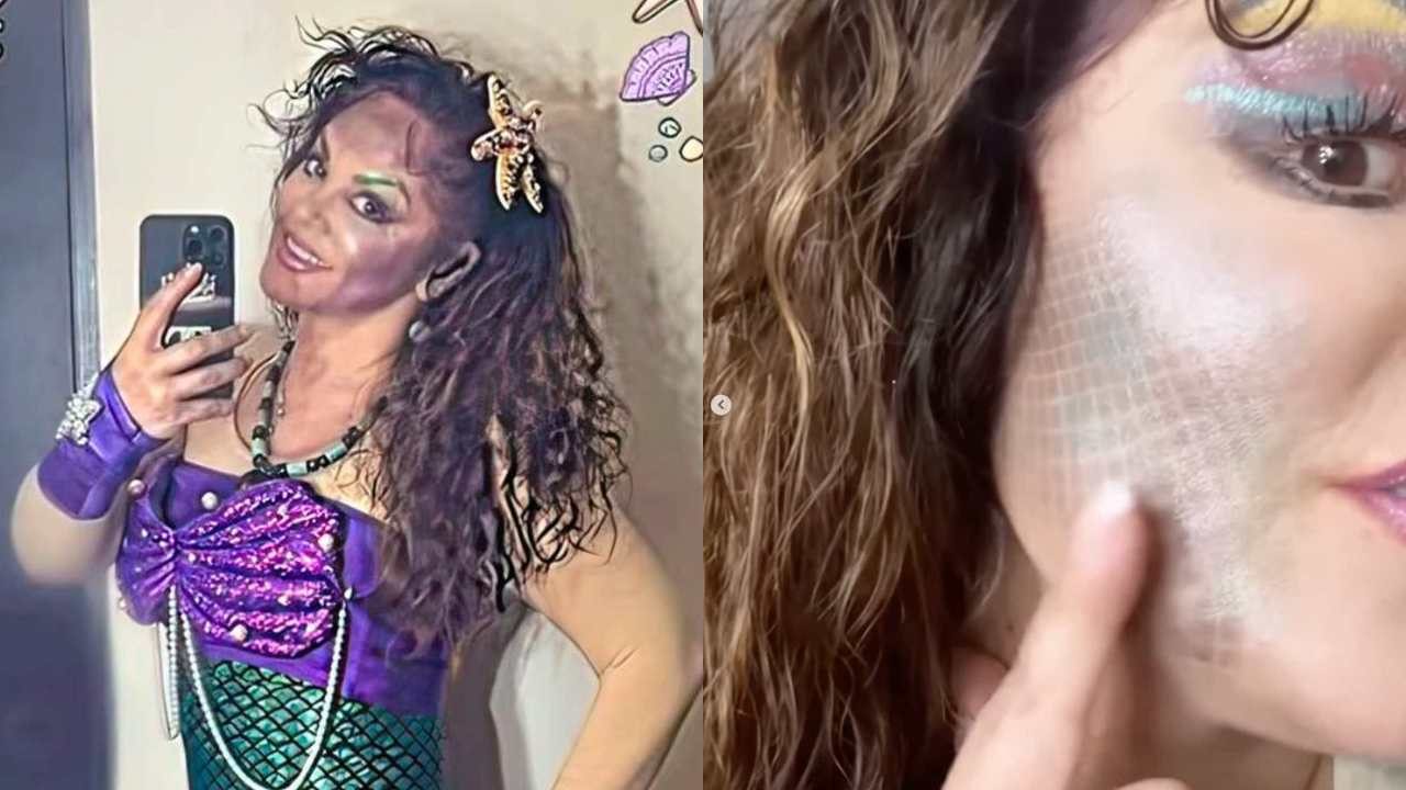 Tatiana se disfraza de Sirena pero la critican