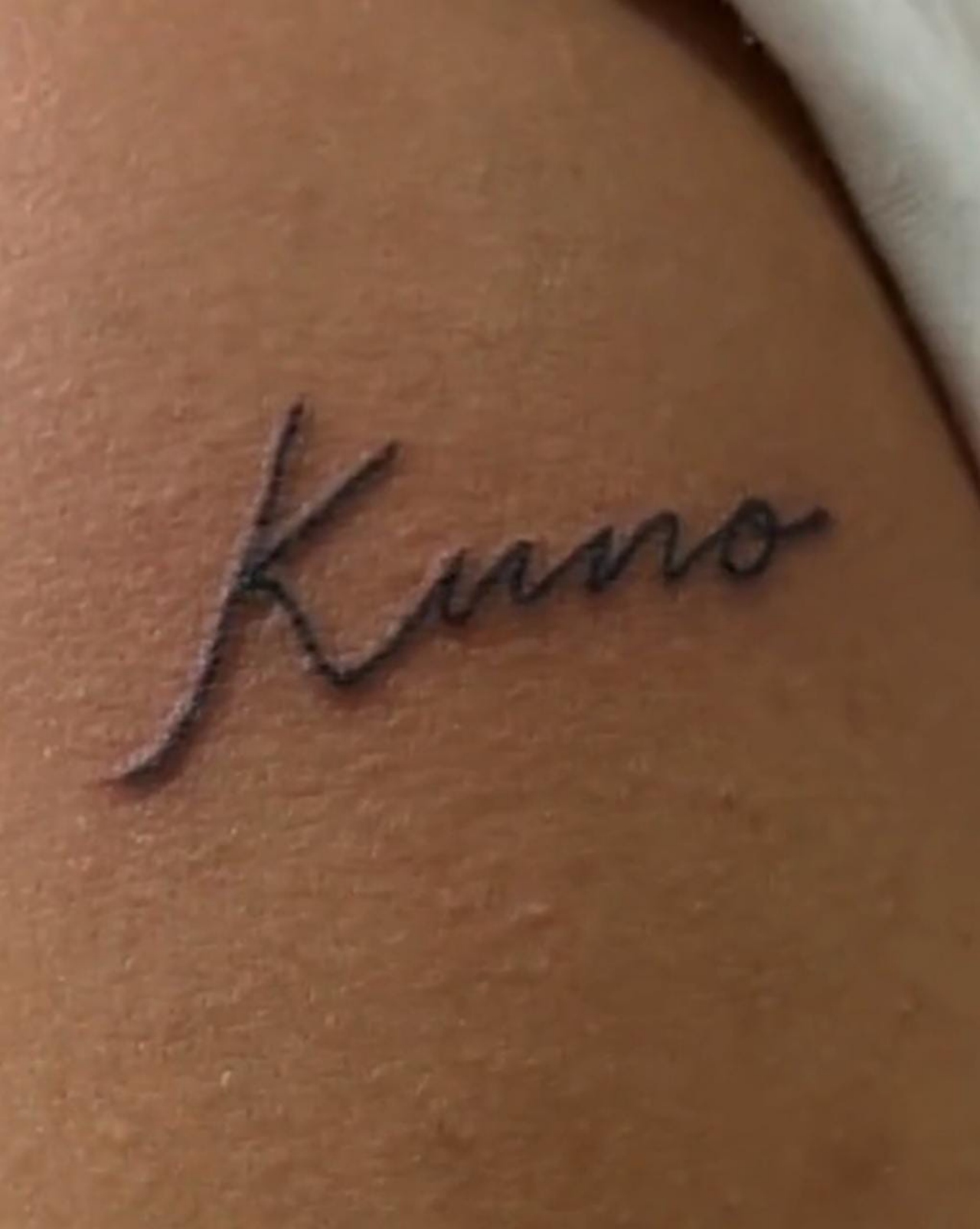 Tatuaje nombre kunno