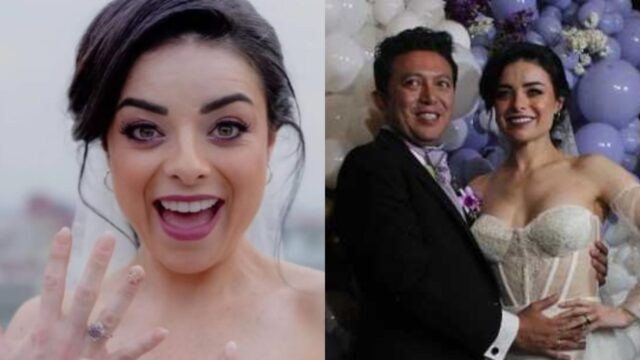 Violeta Isfel se casa en una boda grande