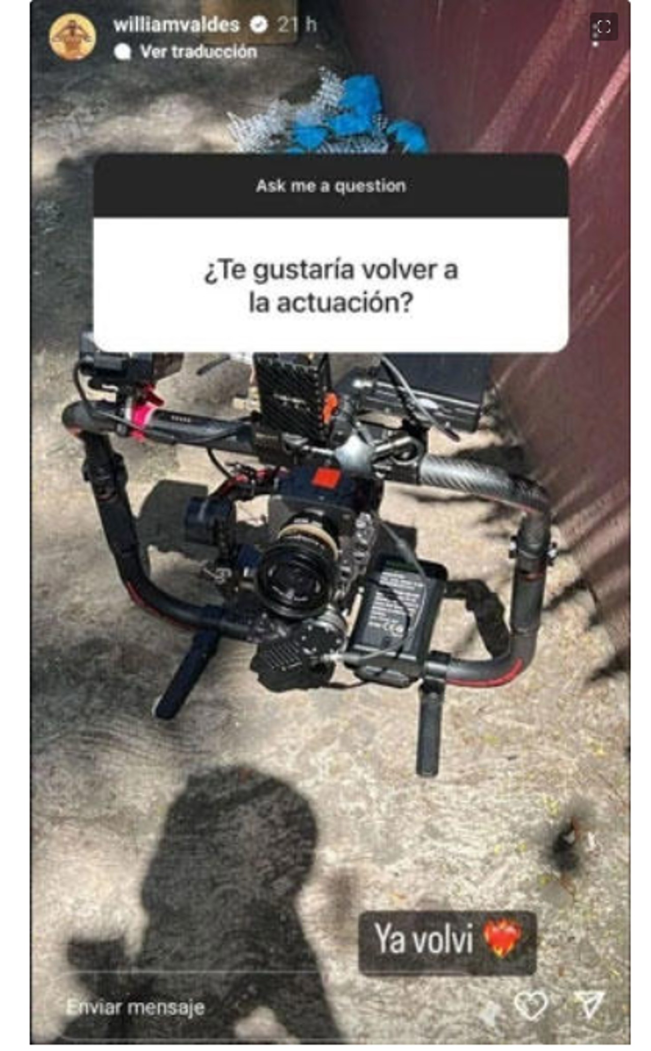 William Valdés despido nuevo proyecto