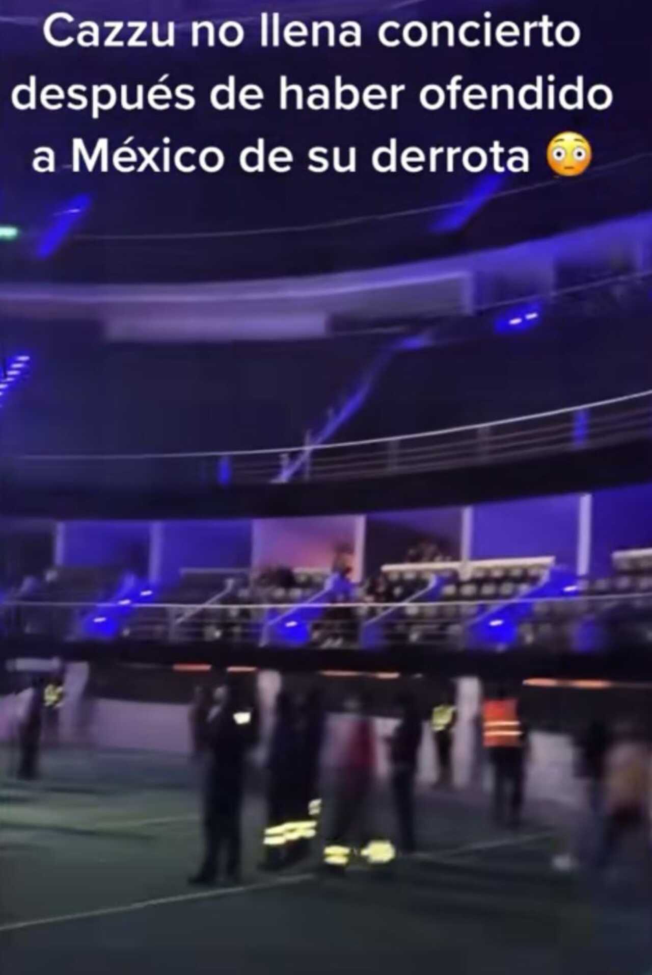 Cazzu presentación vacia