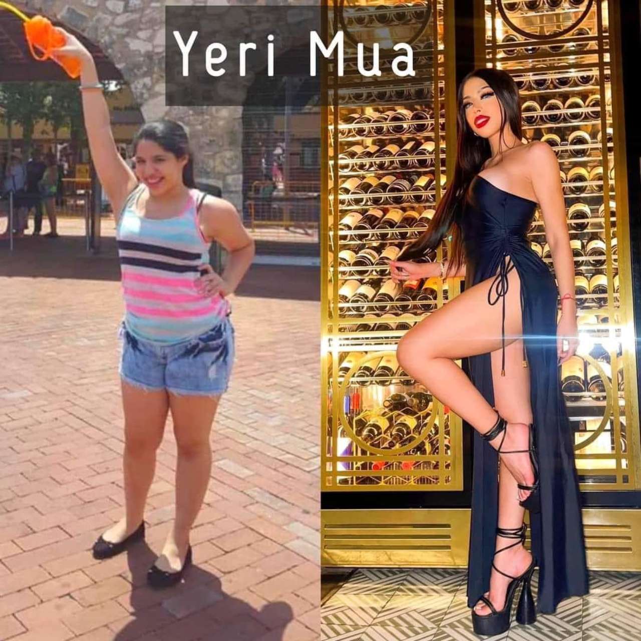 Yeri Mua antes ahora cirugias influencer