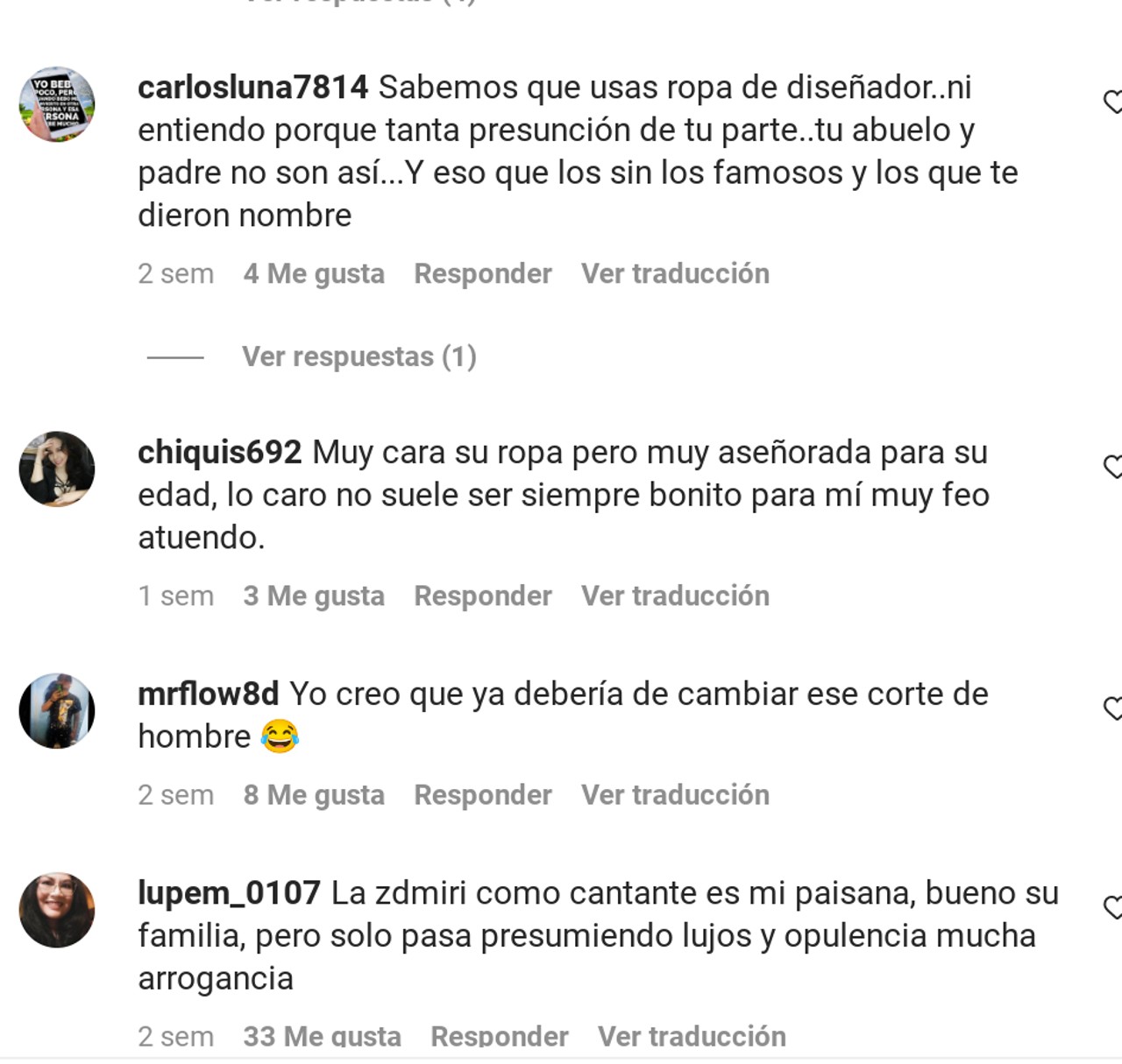 Ángela Aguilar privilegiada comentarios