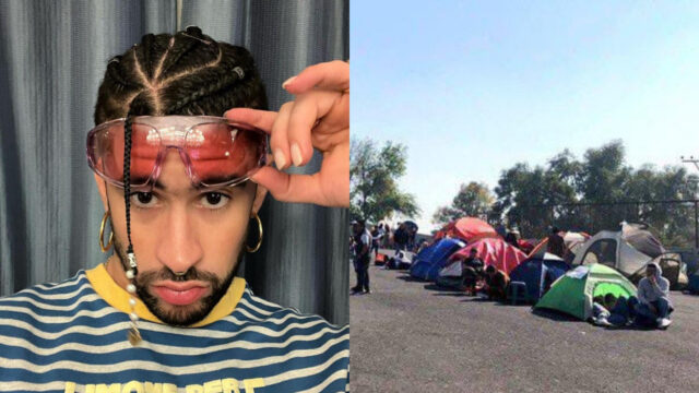 Fans Bad Bunny acampan