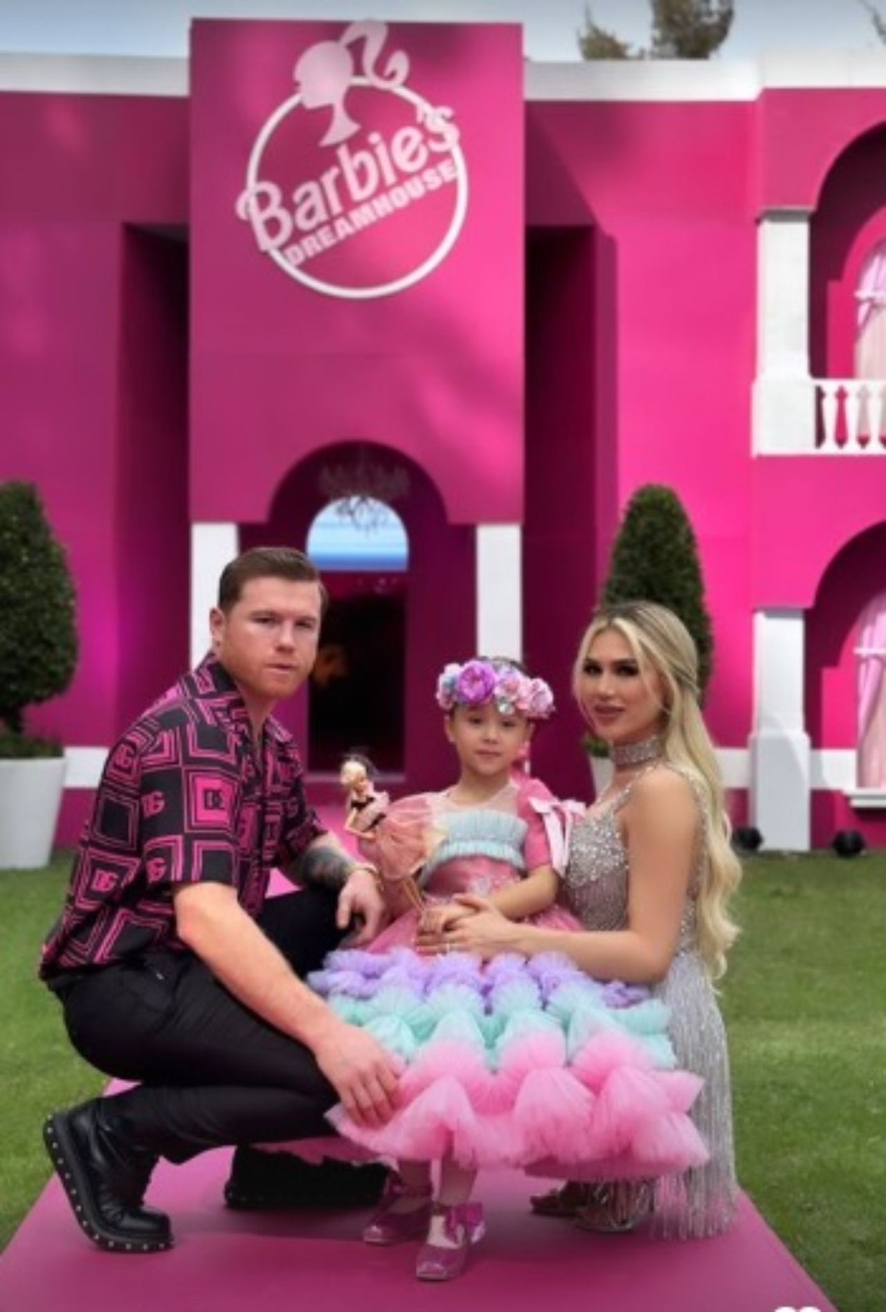 fiesta de hija Canelo de Barbie
