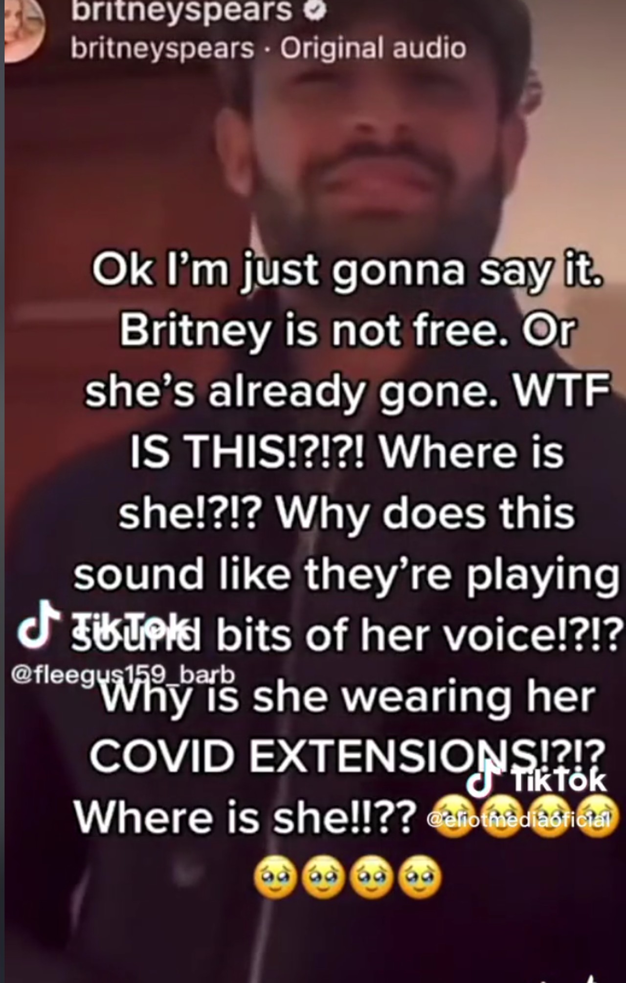 Clave Britney Spears TikTok teorias