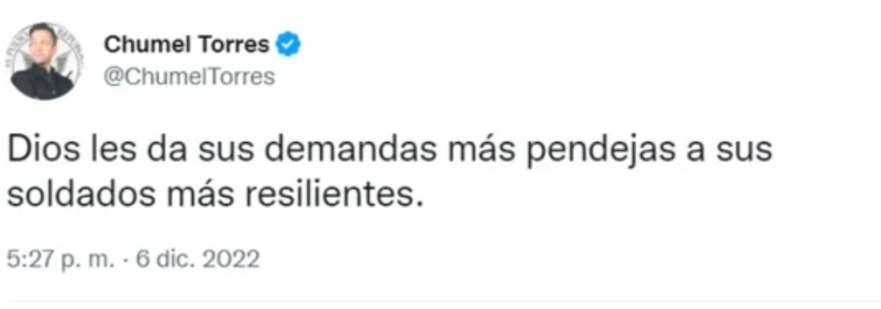 Chumel Torres Denuncia Trevi