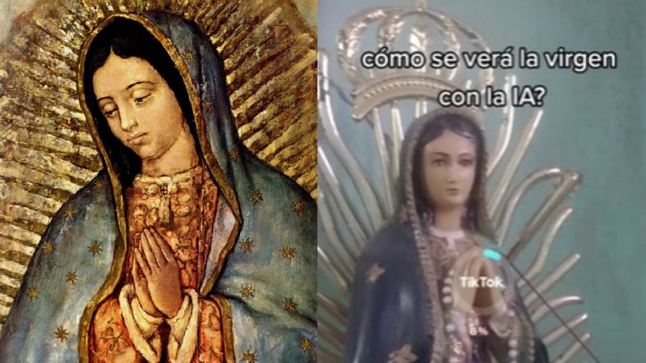 Convierte virgen Guadalupe anime inteligencia artificial