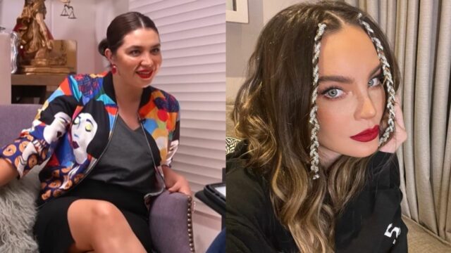 Daniela lujan habla pleito Belinda