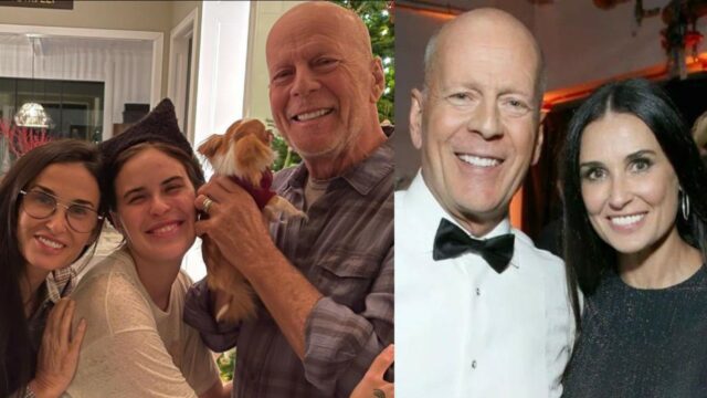 bruce Willis Demi Moore fanmilia navidad