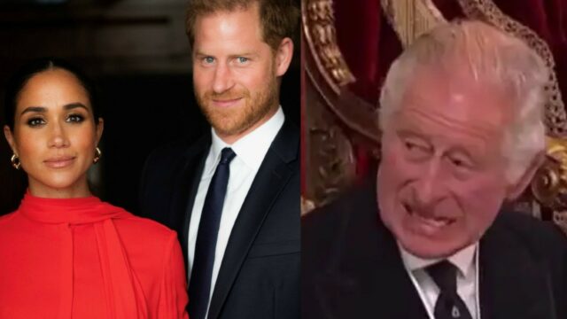 Meghan Harry Carlos realeza britanica