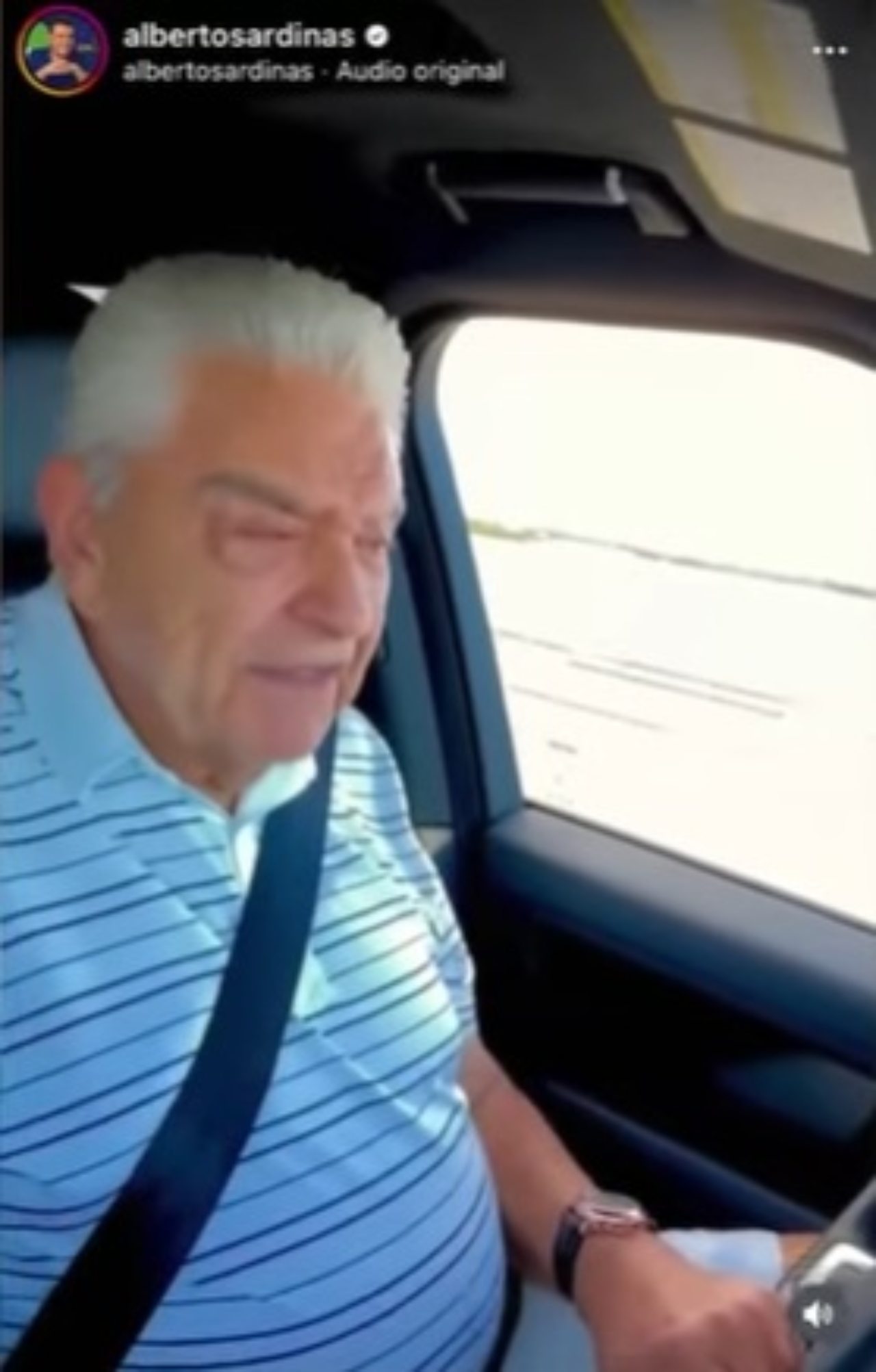 Don Francisco aparece como chofer uber
