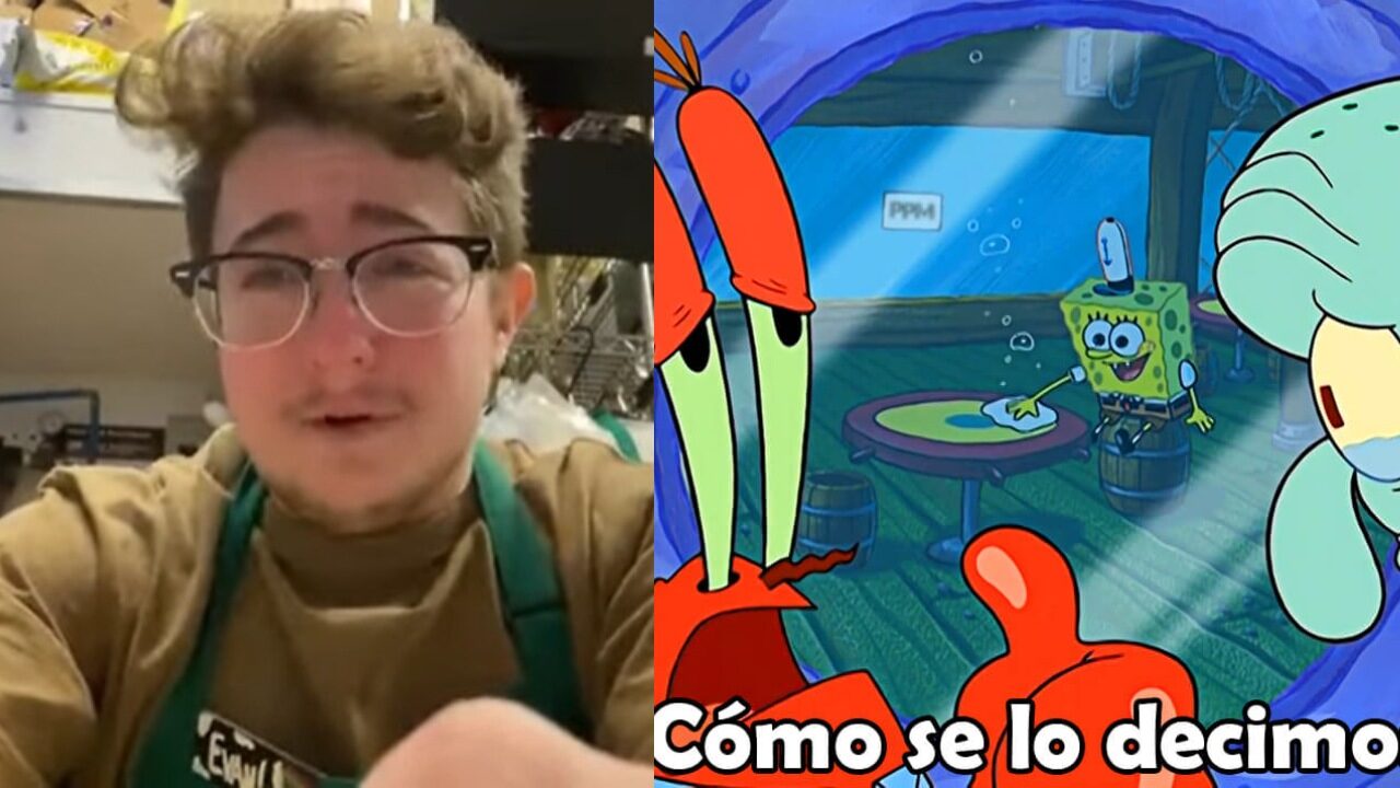 Estudiante llora por trabajar 8 horas