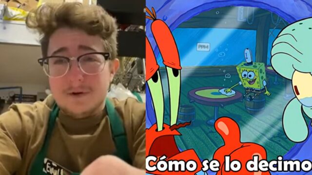 Estudiante llora por trabajar 8 horas