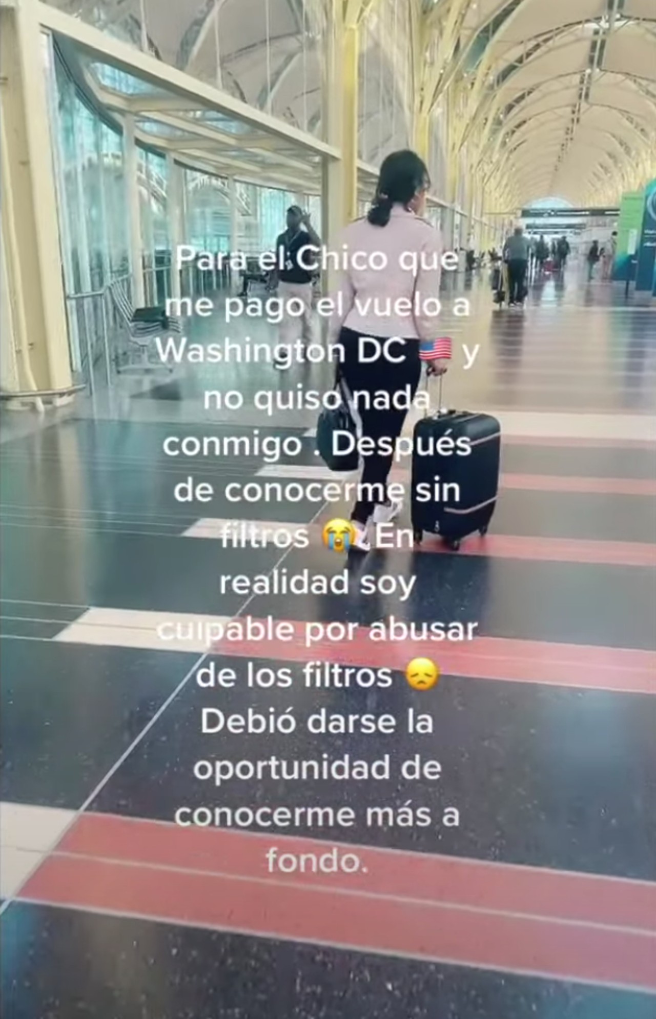 joven tiktok crush filtros