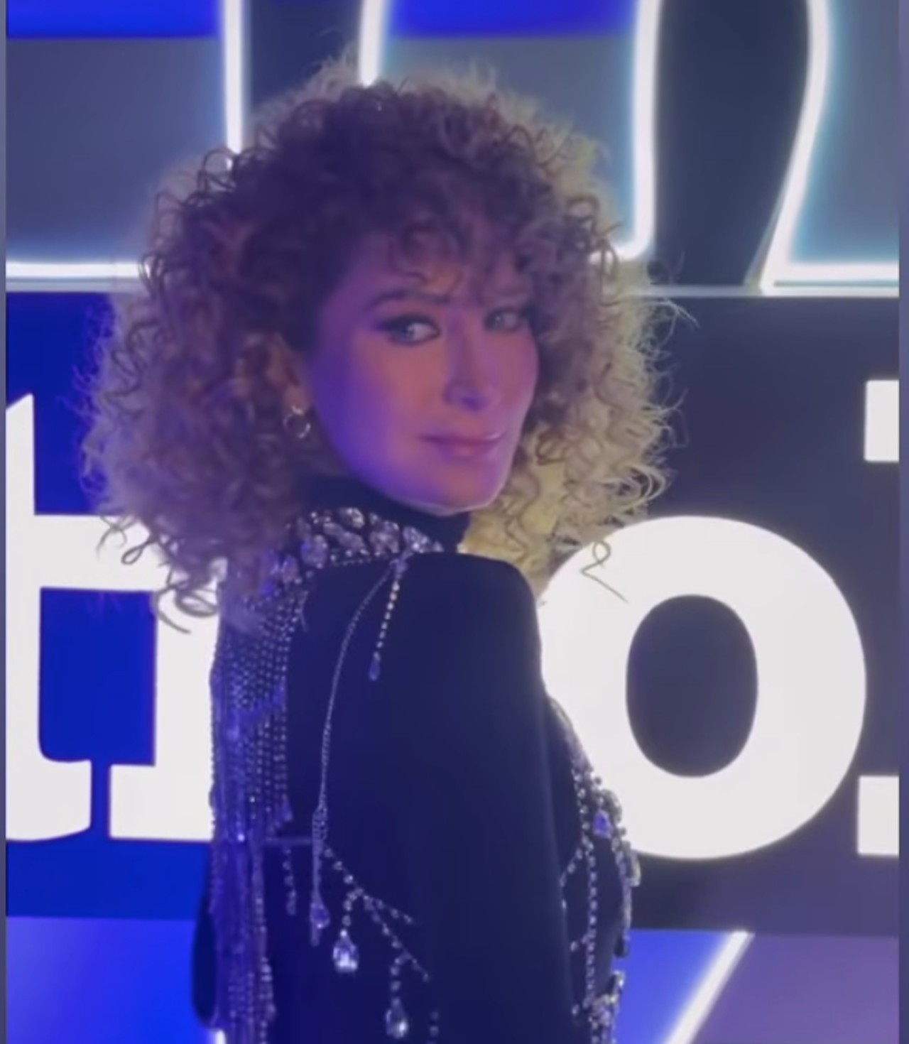 Geraldine Bazán lacia pelo