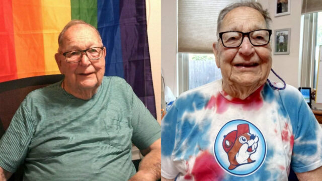 Hombre 90 aÃ±os gay