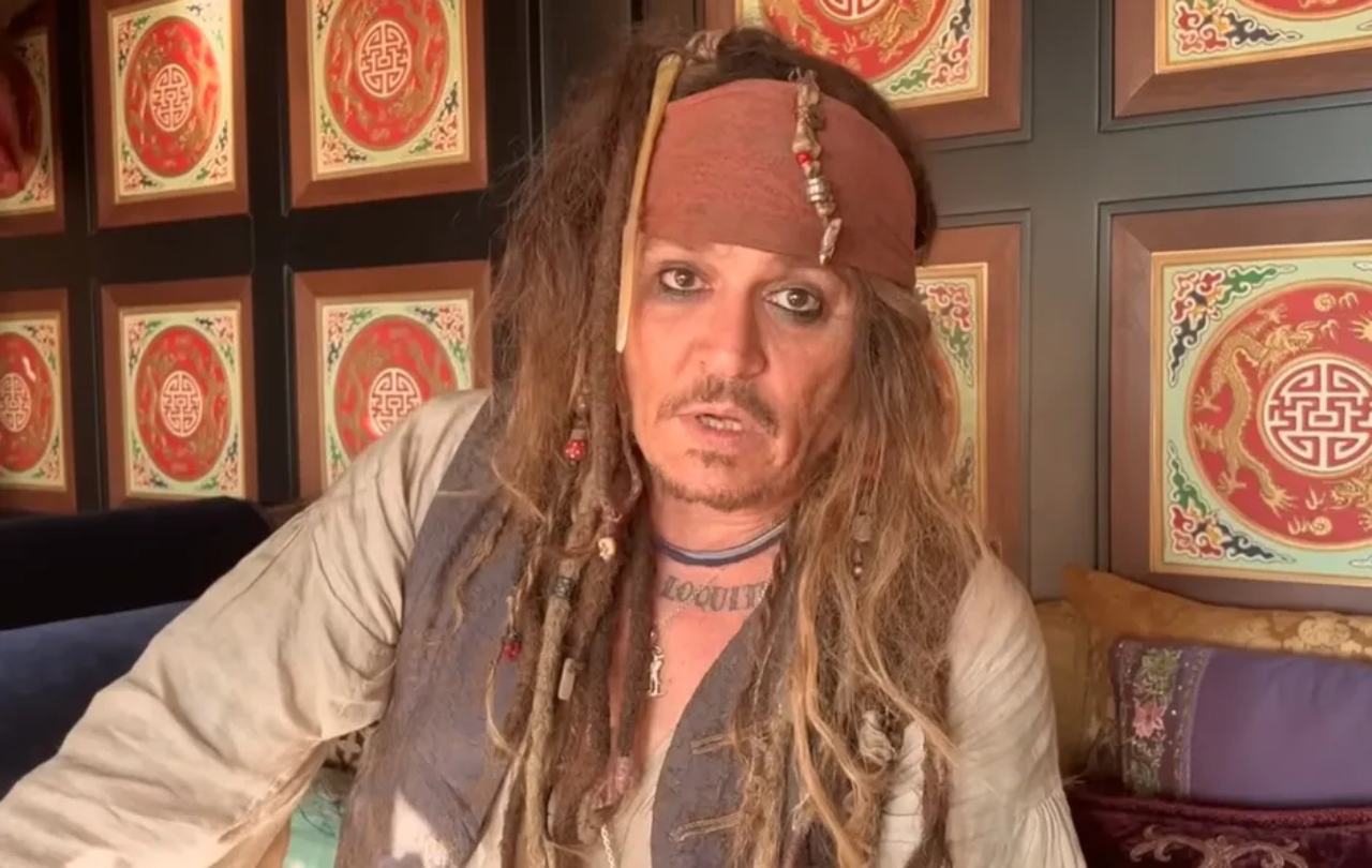 Johnny Depp vuelve a ser Jack Sparrow