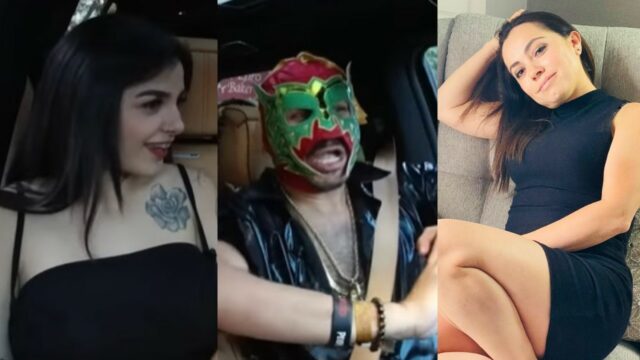 Karely Ruiz esposa escorpion dorado pelea