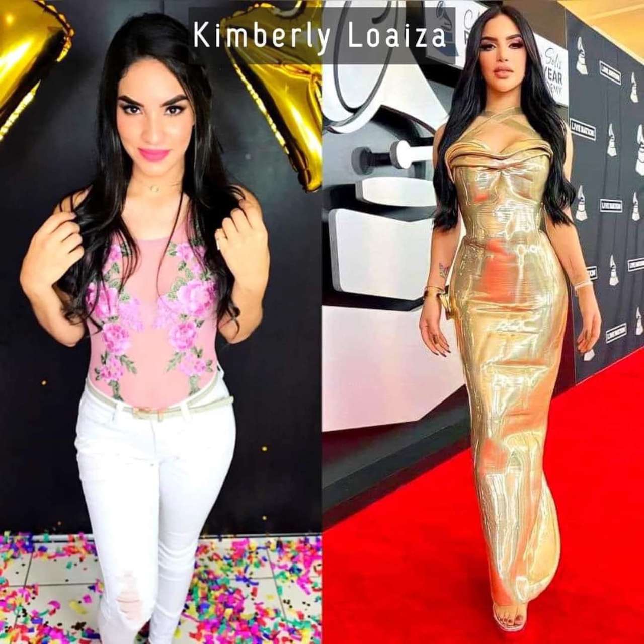 Kimberly Loaiza antes ahora cirugias influencer