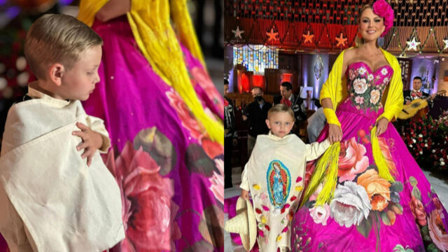 Marjorie de Sousa canta hijo