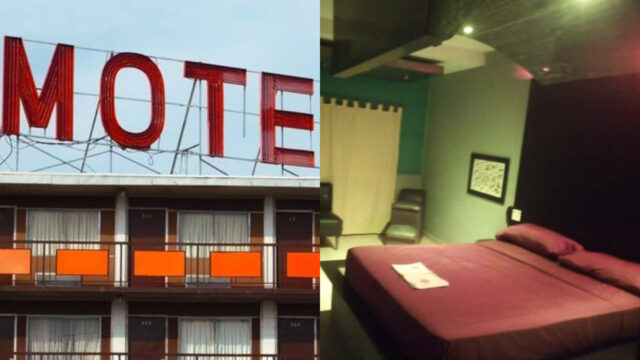Parejita motel sábanas