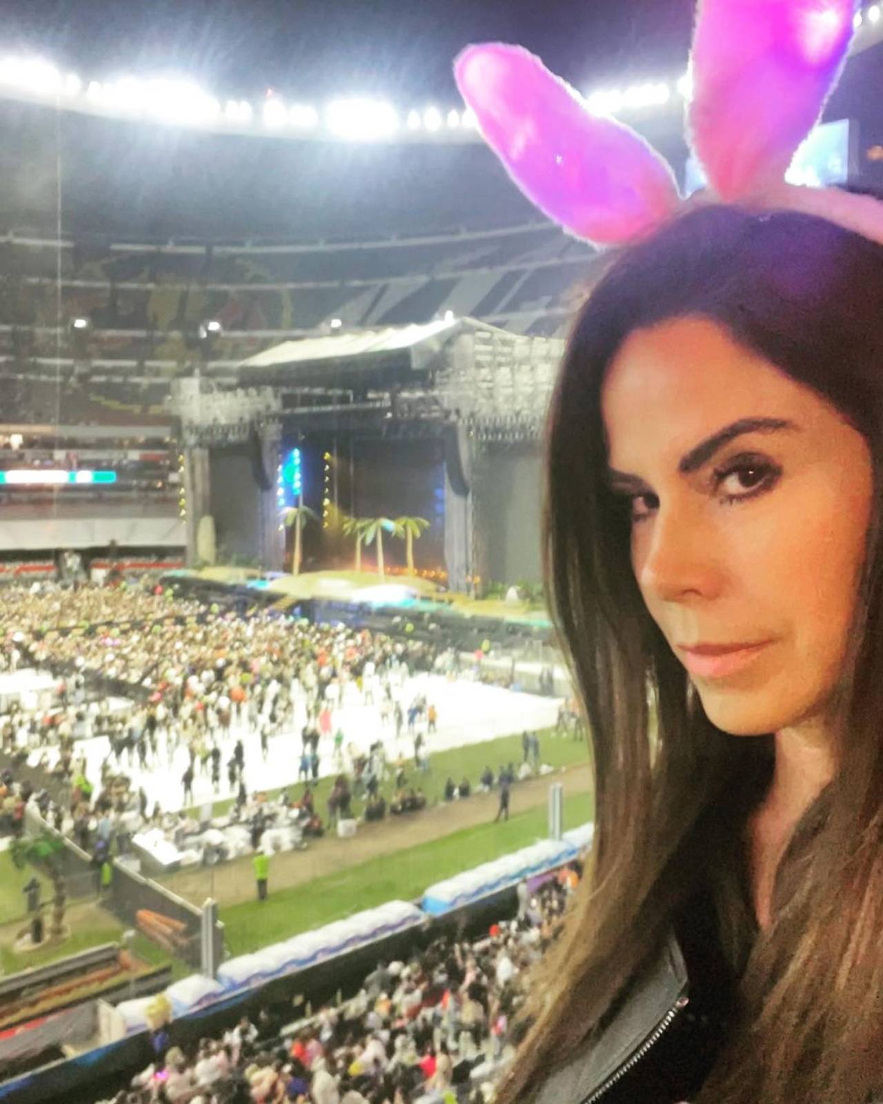 Paola Rojas concierto Bad Bunny criticada