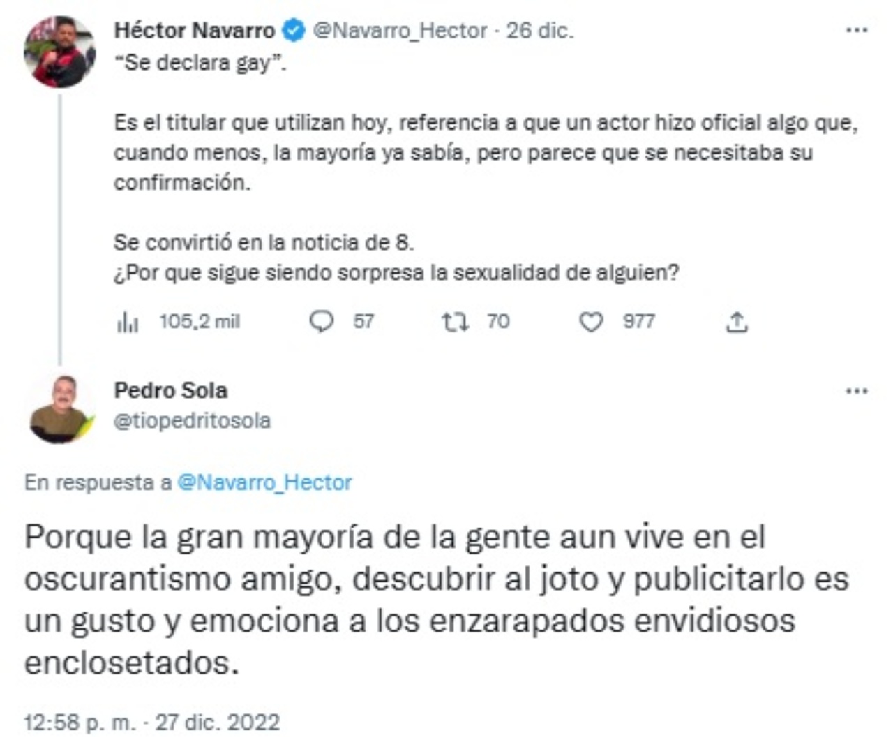 pedro Sola defiende Alan Estrada orientacion
