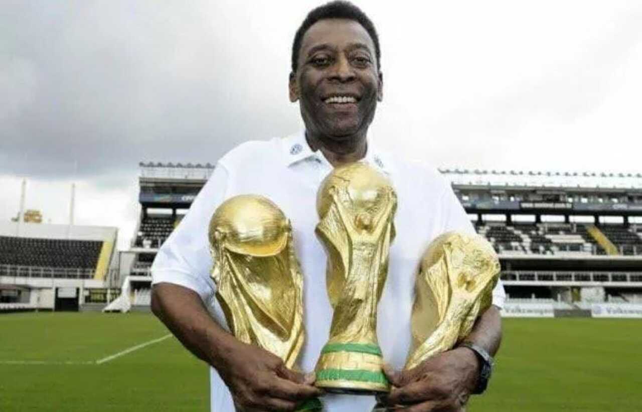 Pelé campeón del mundo 
