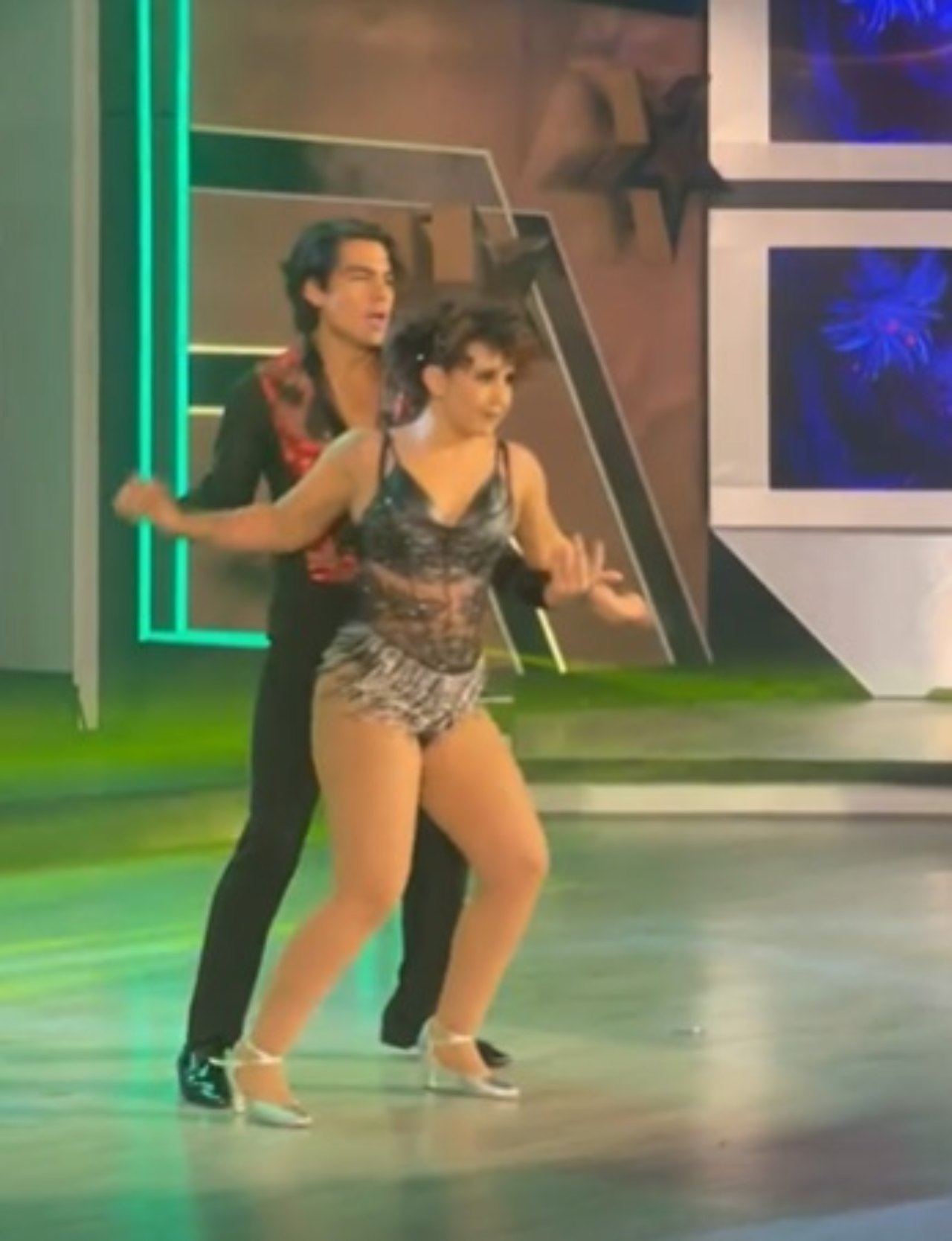 Romina Josh final competencia de baile