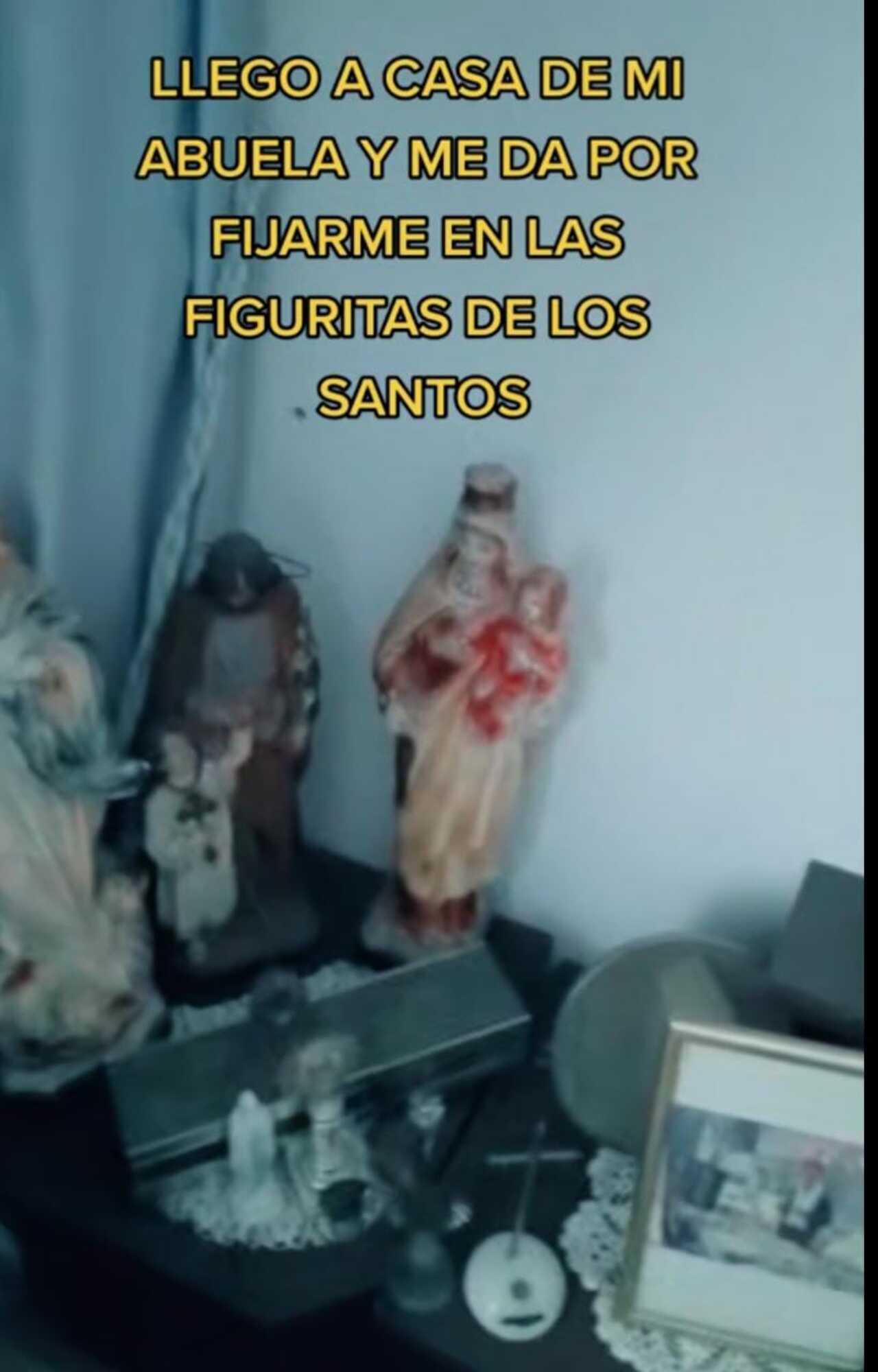 Abuelita santos rezo