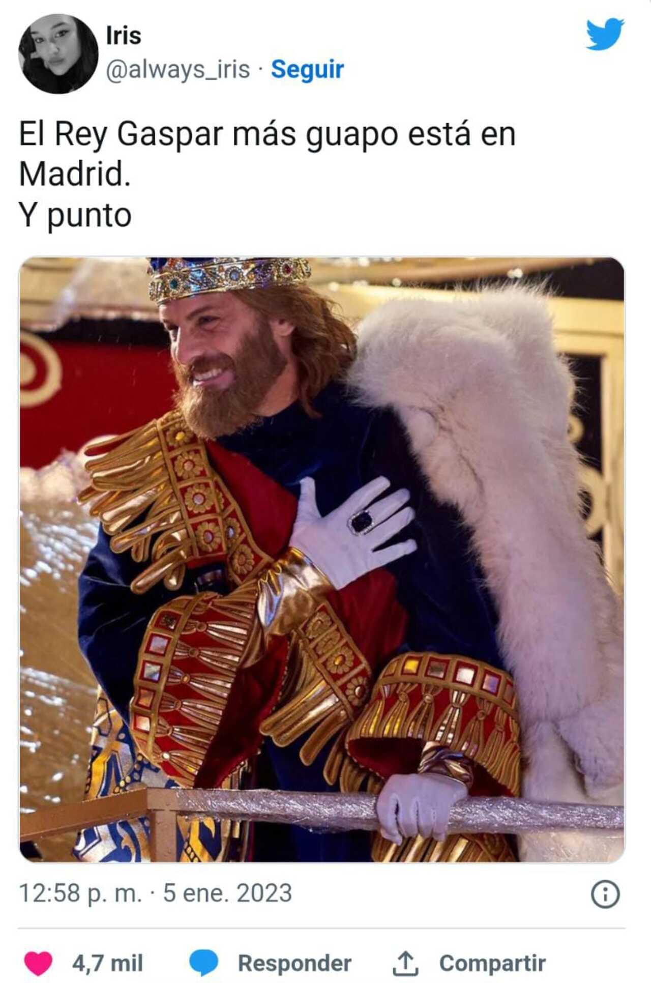 Rey Mago guapo