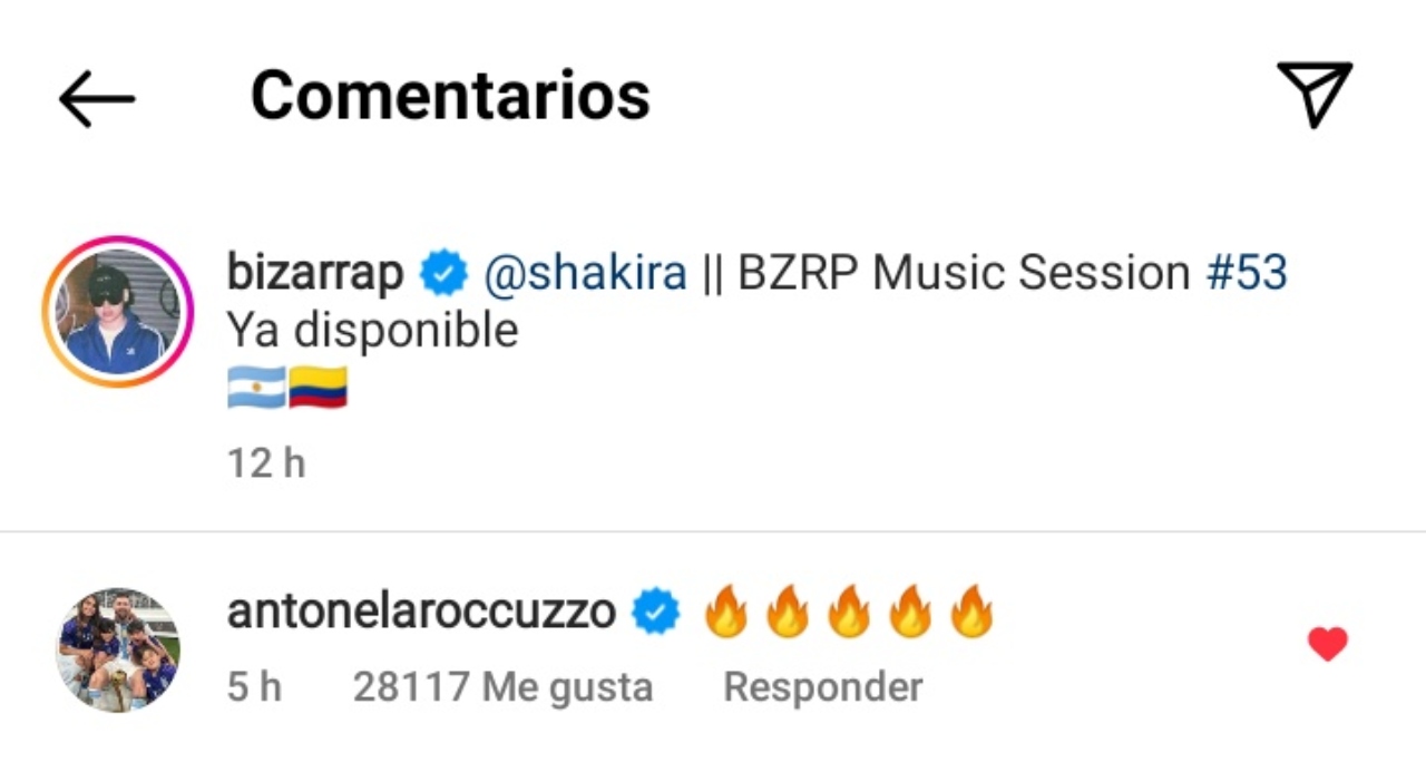 Antonella Roccuzzo responde cancion Shakira BZRP