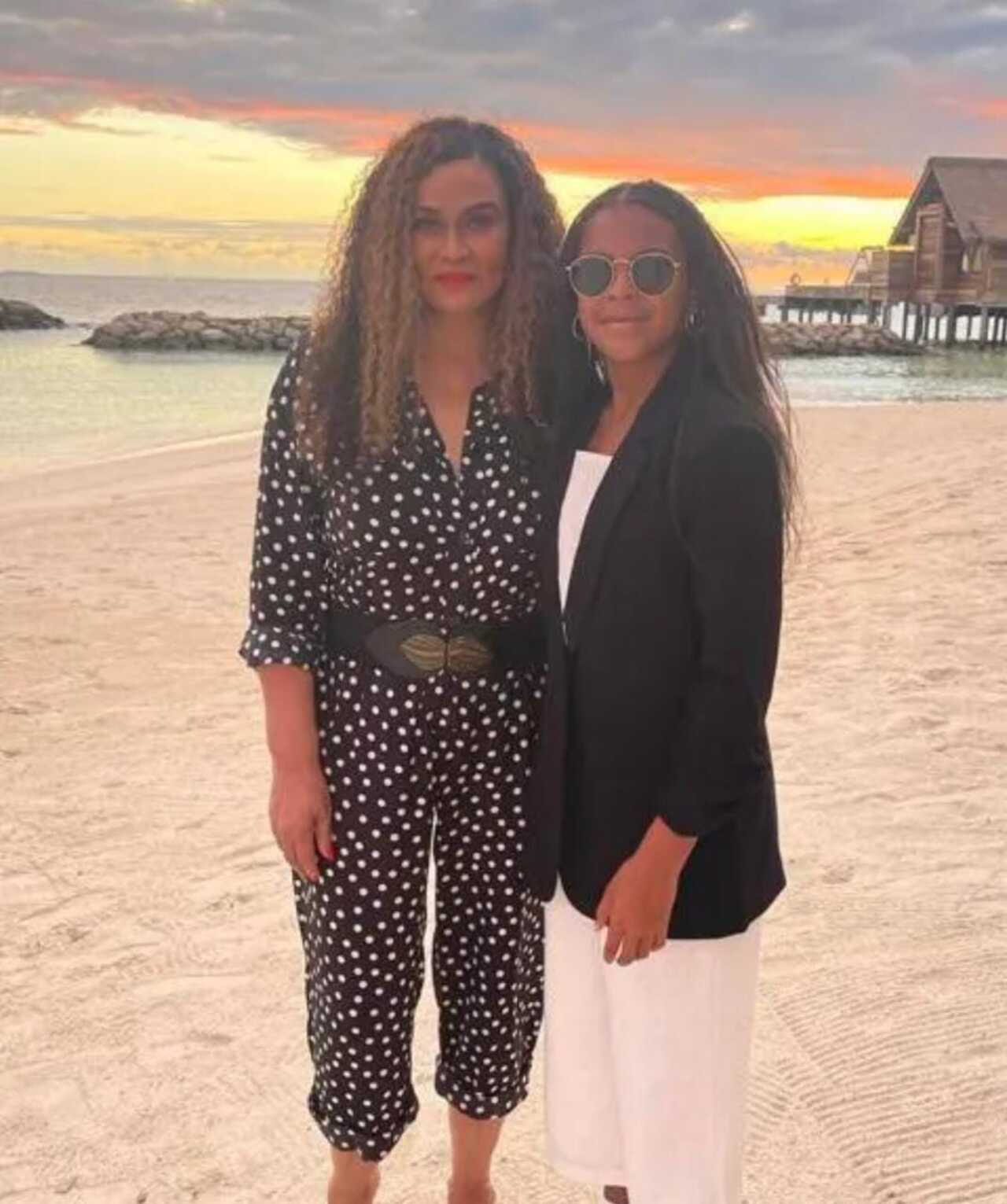 Blue Ivy y su abuela