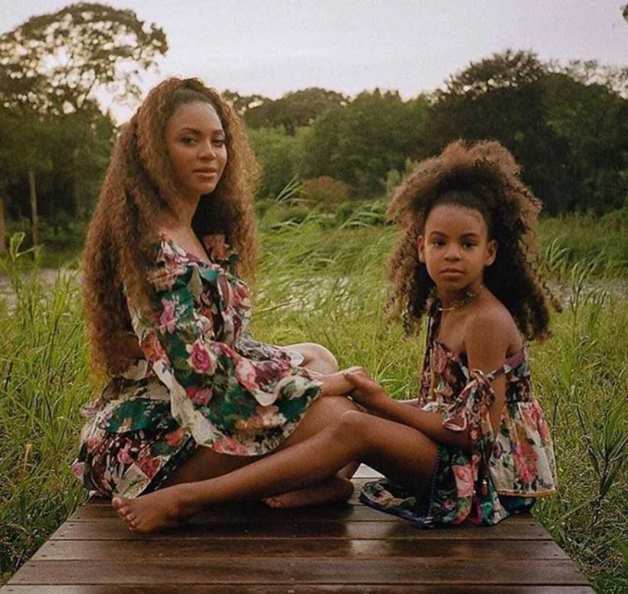 Blue Ivy y Beyoncé juntas